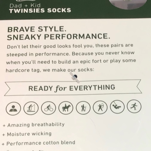 Dad + Kid Twinsies Sock Set by Pair of Thieves - Picture 3 of 3